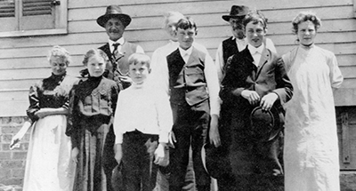 The Horseradish Kings—The Selzer family in Northfield proudly carried that title in 1910. It was a tough, painstaking plant to grow, but it cost nothing, and farm families like the Selzers sold it by the pound at the South Water Street Market in Chicago.