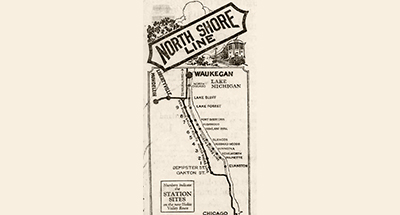 Chicago-Wide Contest—Samuel Insull got the idea to “name the train station” for his
new Skokie Valley Route of the North Shore Line electric train, awarding $1,000 in cash
prizes.