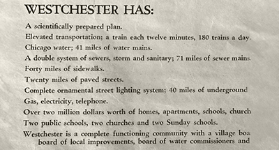 All the “scientific” advances Samuel Insull and George Nixon brought to the town of Westchester in the 1920’s were coming to Northfield, too.