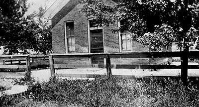 Northfield pioneer families were educated at Brown School, a one-room schoolhouse that got its name because farmer John Brown sold a quarter of an acre of his property on the northeast corner of Willow and Sunset Ridge Road in 1888 for $25 so Northfield could finally have its own school.
