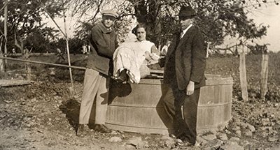 Fun on the Metz farm in the 1920’s—Northfield’s pioneer families kept their needs simple.