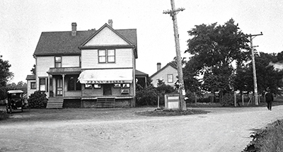 How downtown Northfield looked around 1927