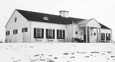 Sunset Ridge School, the year it opened, 1930.