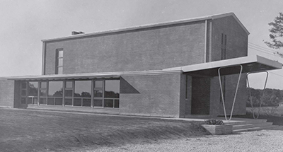 Northfield’s first church, the Northfield Community Church, in 1949.