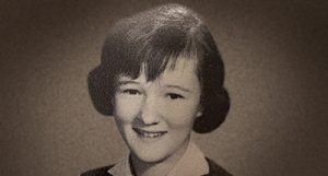 Graduating in 1961 from eighth grade.