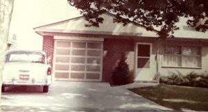 The Puryear home at 1883 Bosworth Lane, shortly after they moved in.