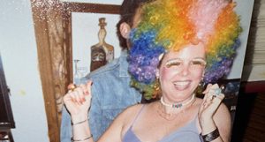 Living it up on Halloween in the 1980’s.