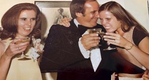 Yvonne’s favorite picture with her dad--on her wedding day, Sept. 11, 1976, with her parents.