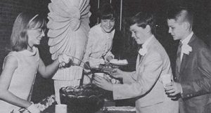 Social dancing at Sunset Ridge School in 1968.